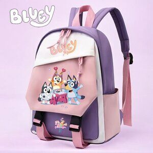 Bluey Bingo Mini Backpack - High-Quality Travel Kindergarten & Elementary &...